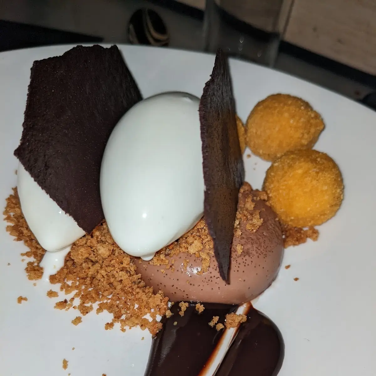 Fried Milk Sundae