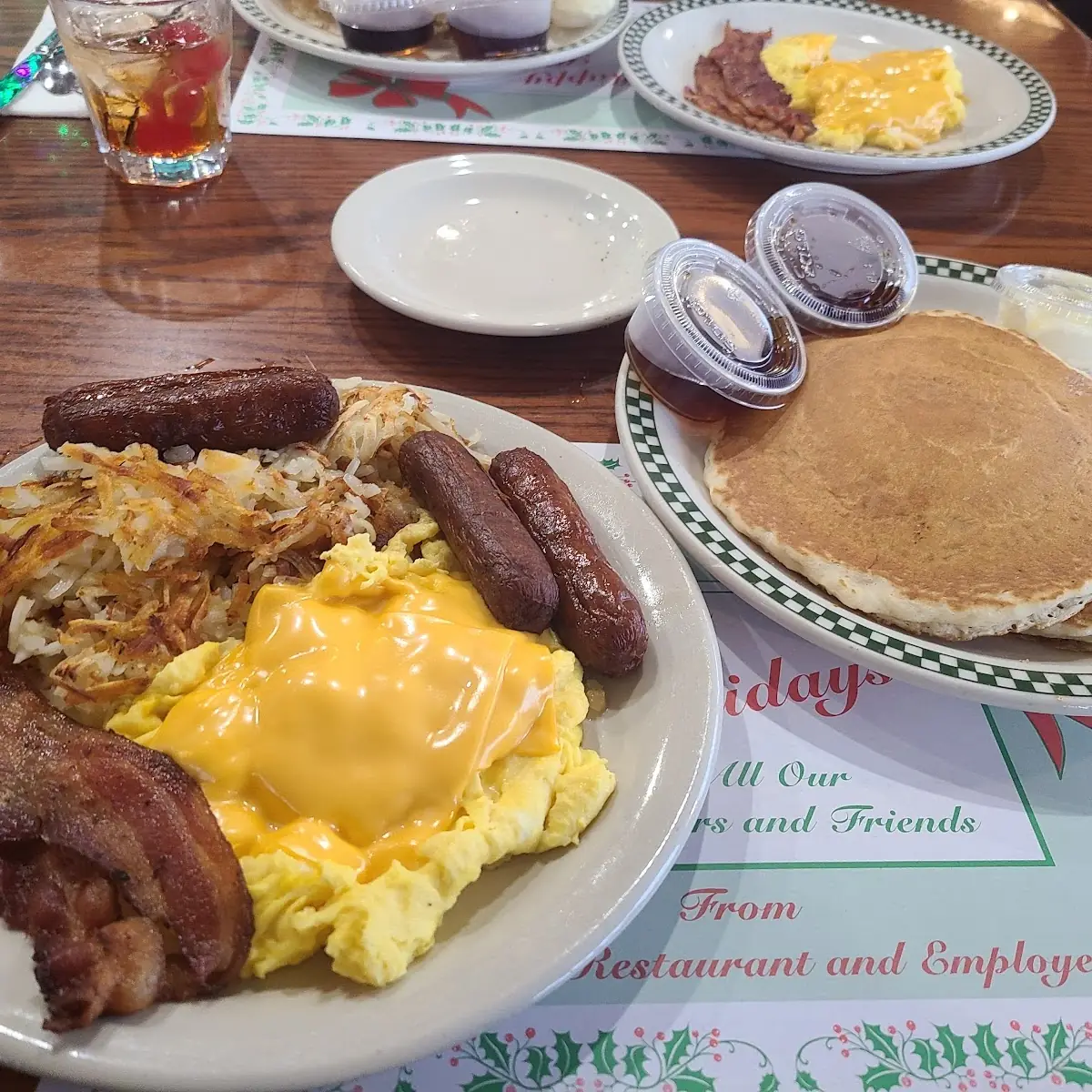 Two Eggs with Turkey Sausage Sausage Patty or Ham