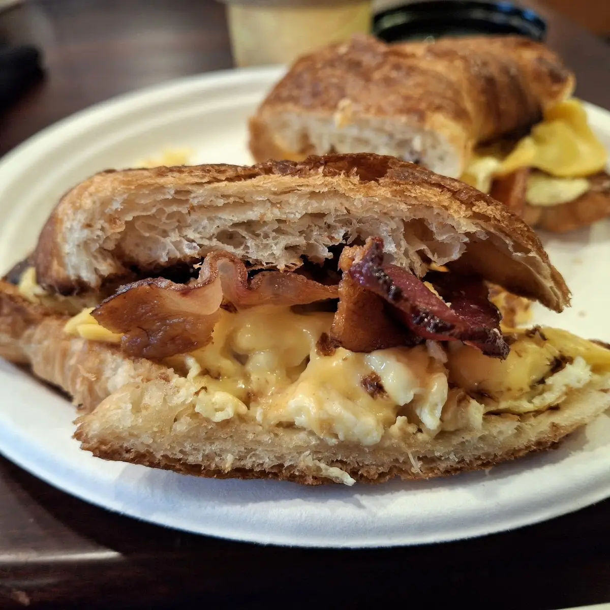 Bacon Egg and Cheese Croissant