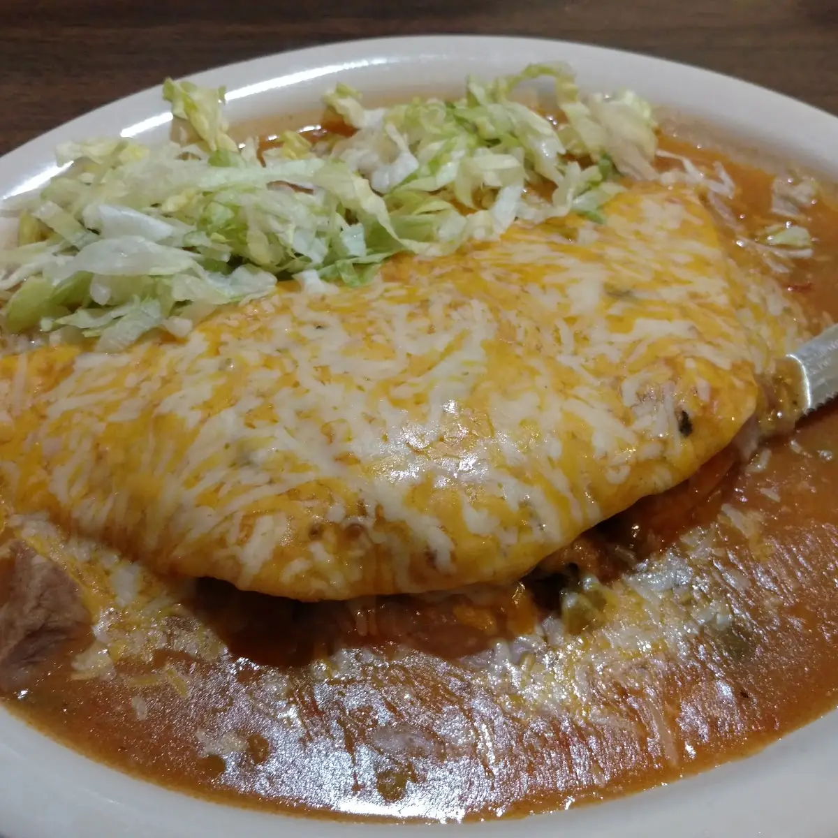 Shredded Beef Burrito