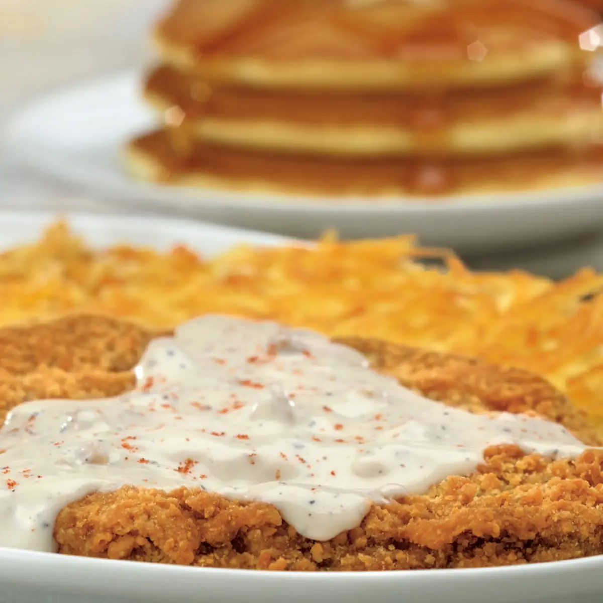 Chicken-Fried Steak & Eggs