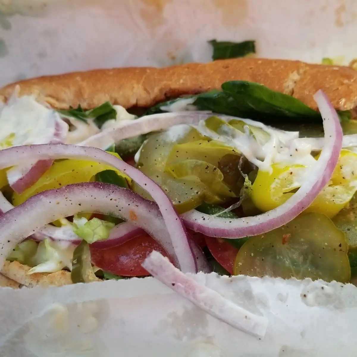 6 Inch Tuna Sandwich