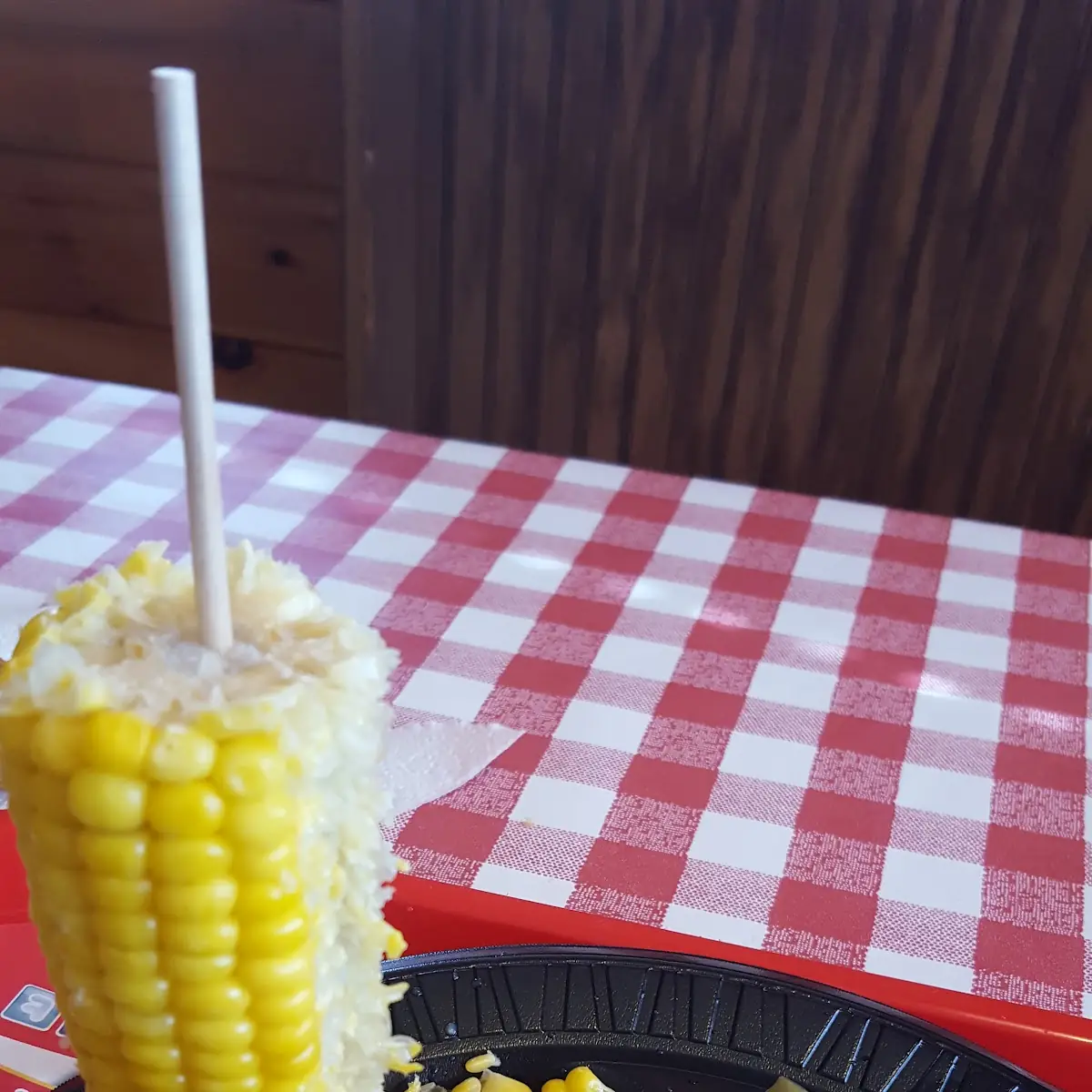 Corn- On and Then Off Its Core