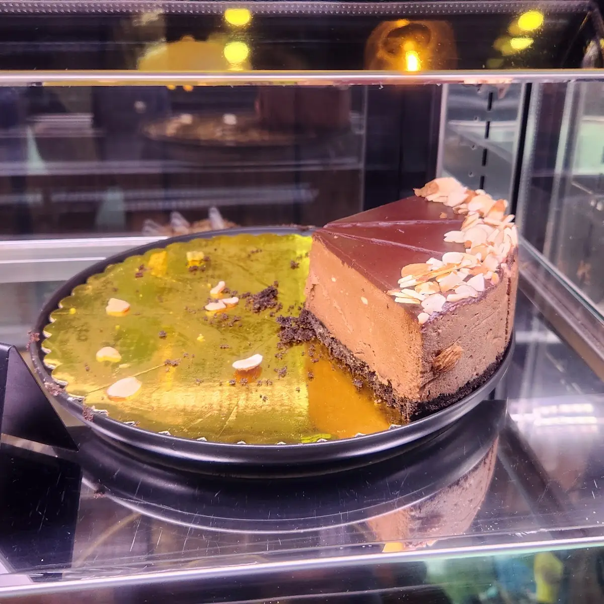 Nutella Cheesecake Slice