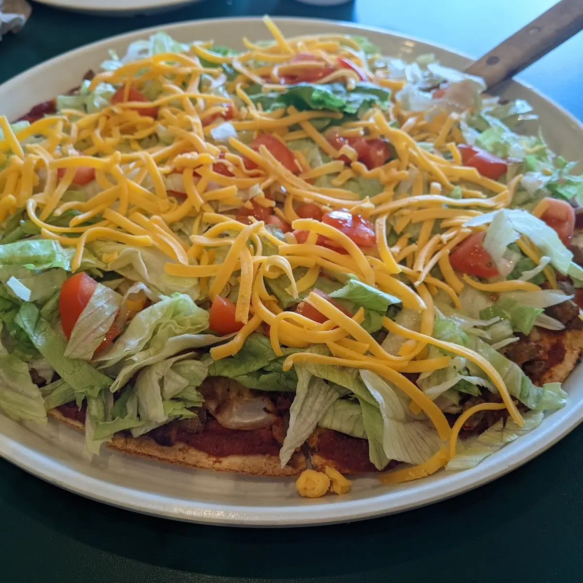 Taco Supreme Pizza- Thin Crust