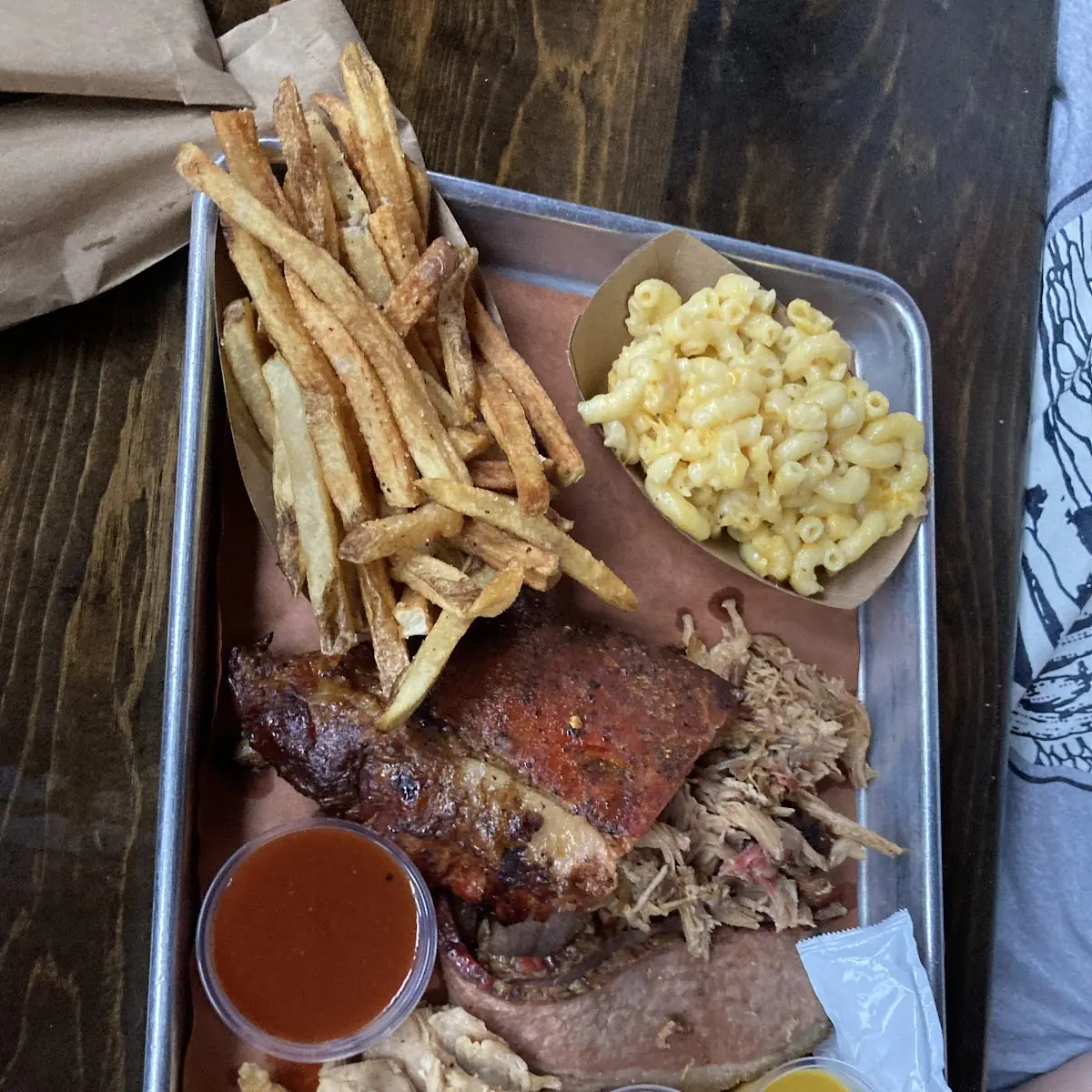BBQ Platter GF Pulled Pork or Pulled Chicken