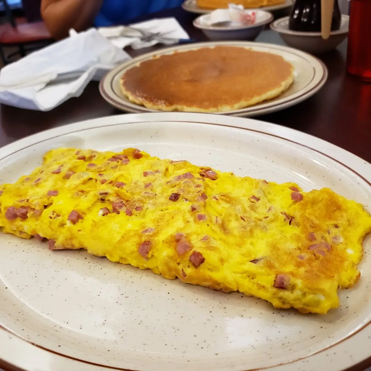 Ham and Cheese Omelette