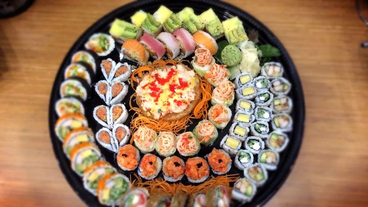 Sushi Pizza Sunrise