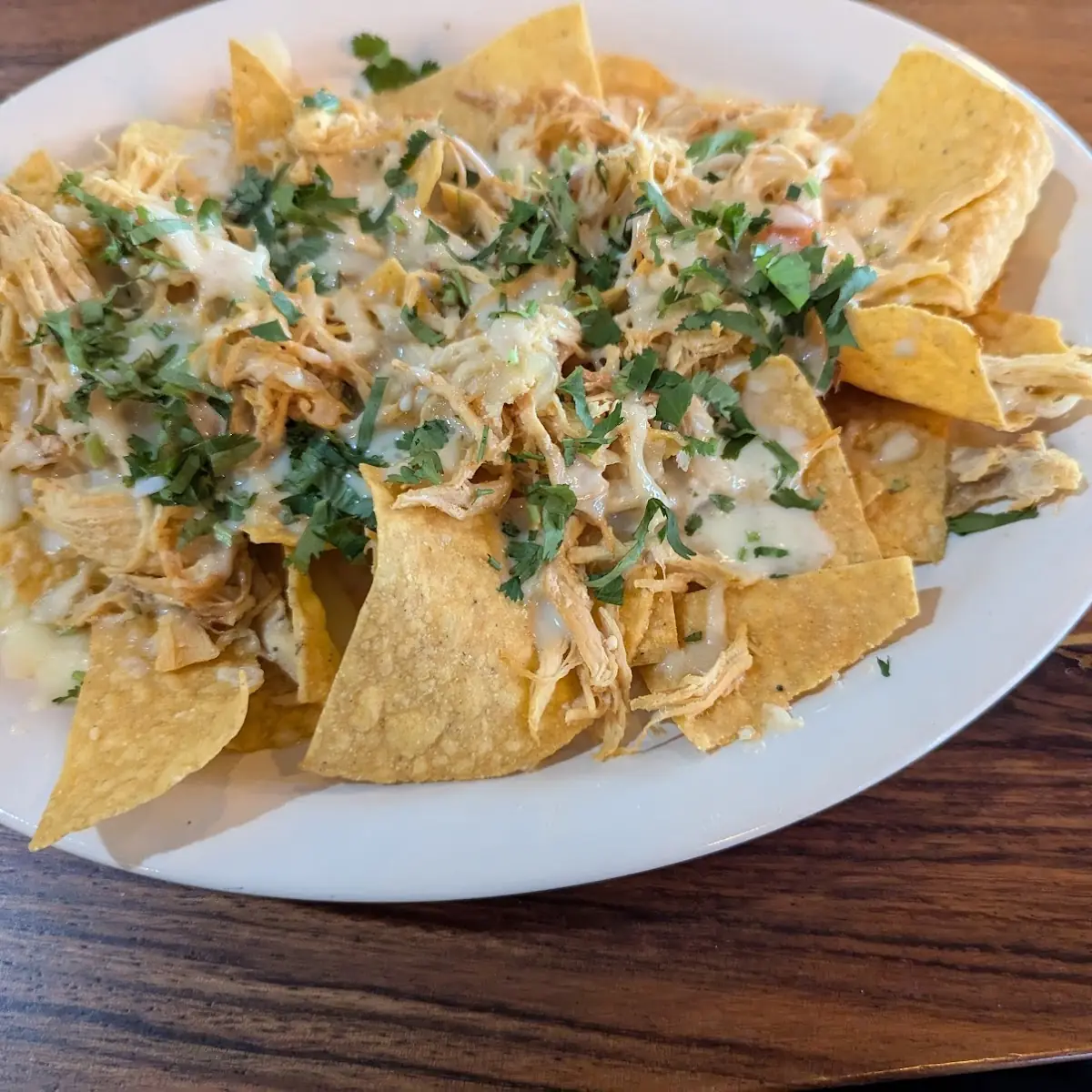 Chicken Nachos Supreme