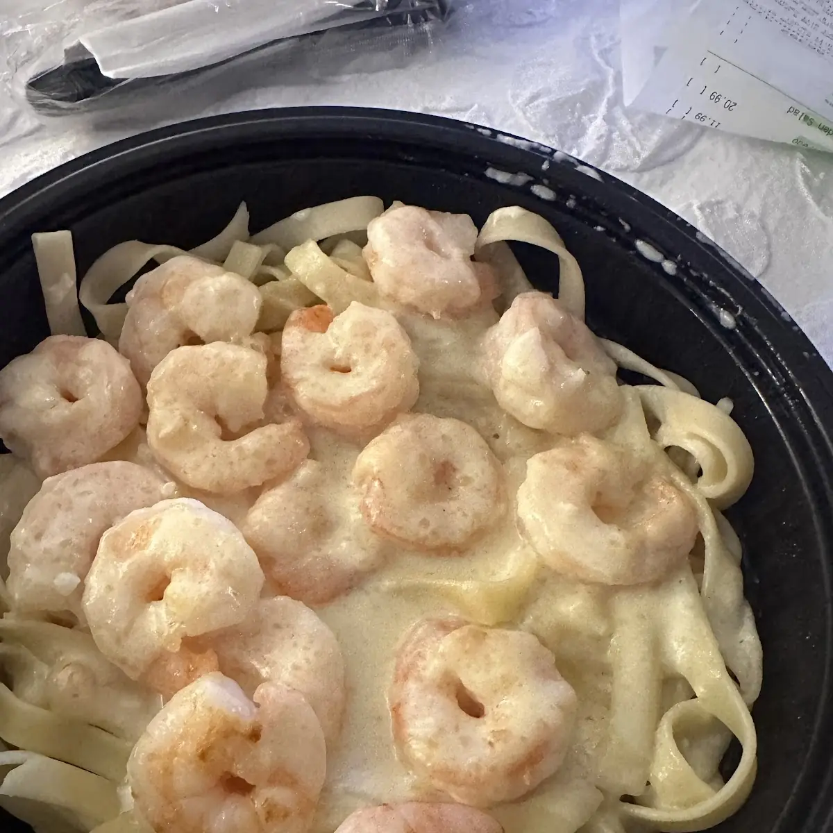 Shrimp Alfredo