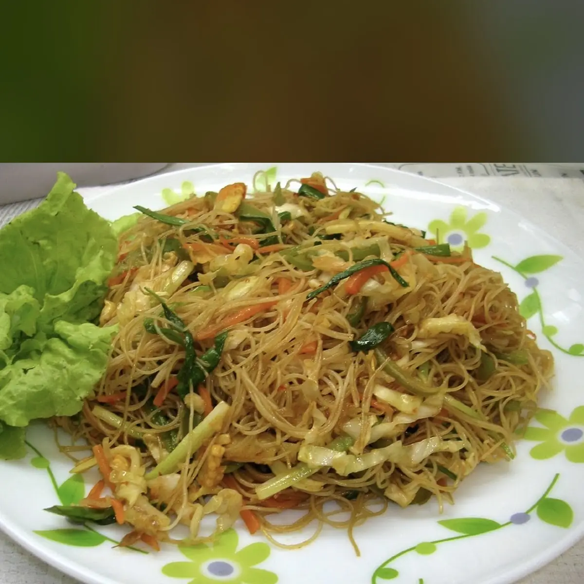 Stick Rice Noodle Singapore Style