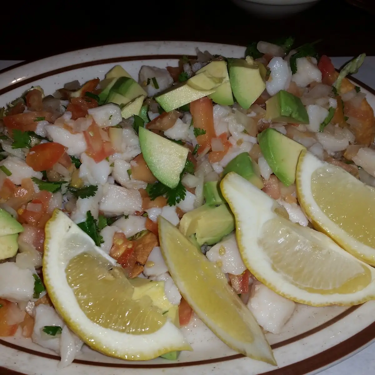 Ceviche Tostada