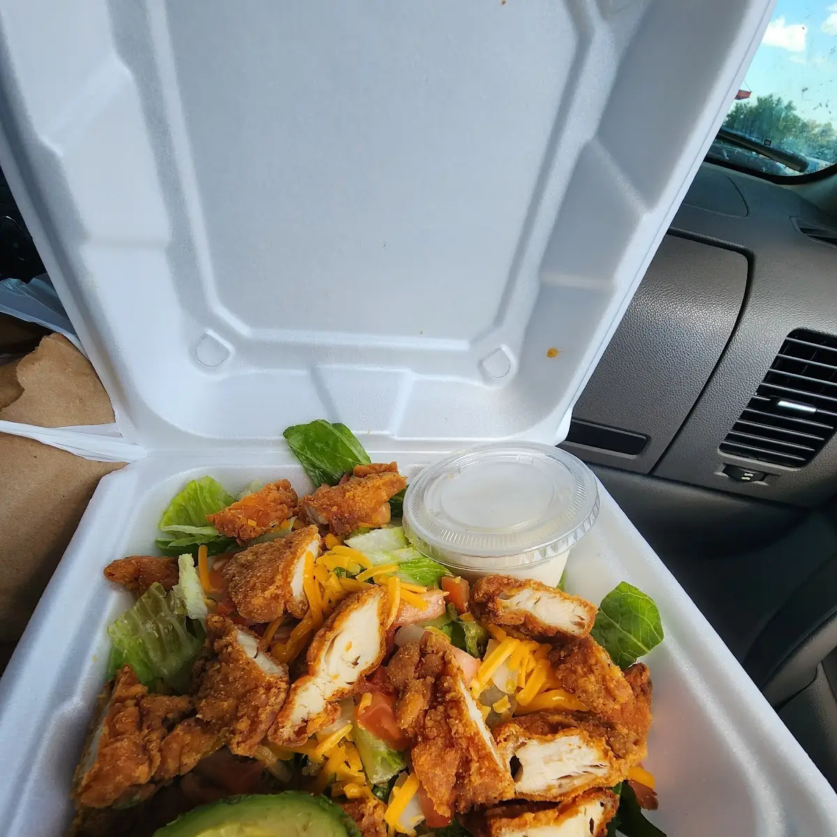 CRISPY CHICKEN SALAD