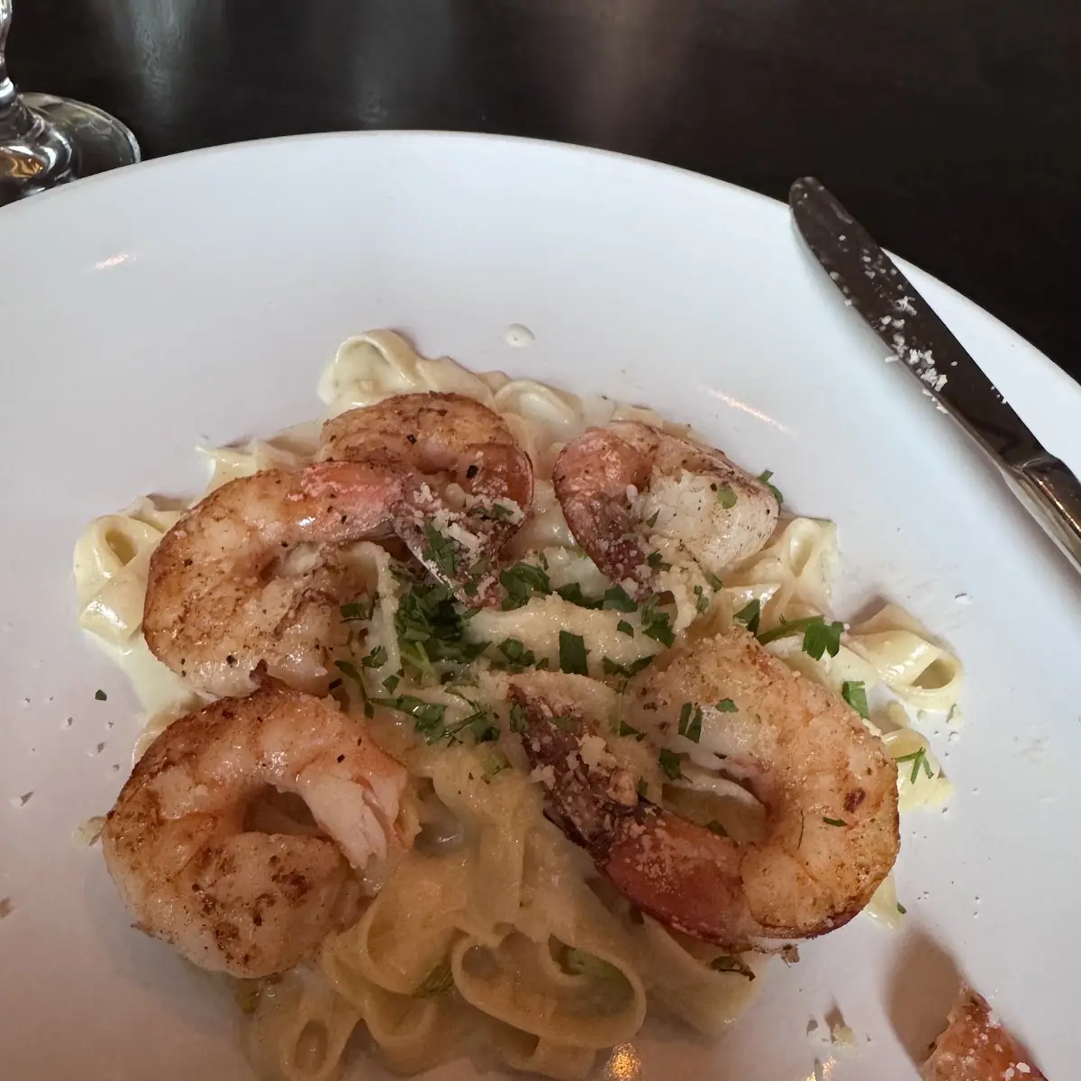 Shrimp Alfredo