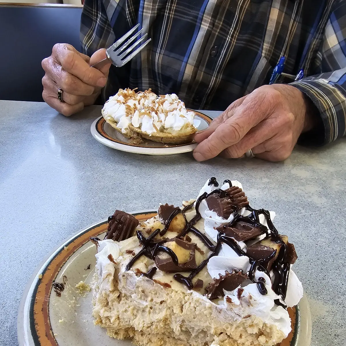 Reeces Cup Peanut Butter Pie