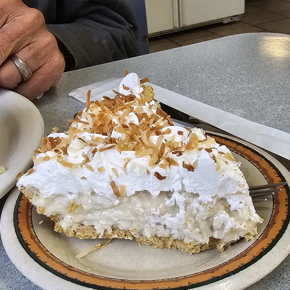 Sugarfree Coconut Cream Pie