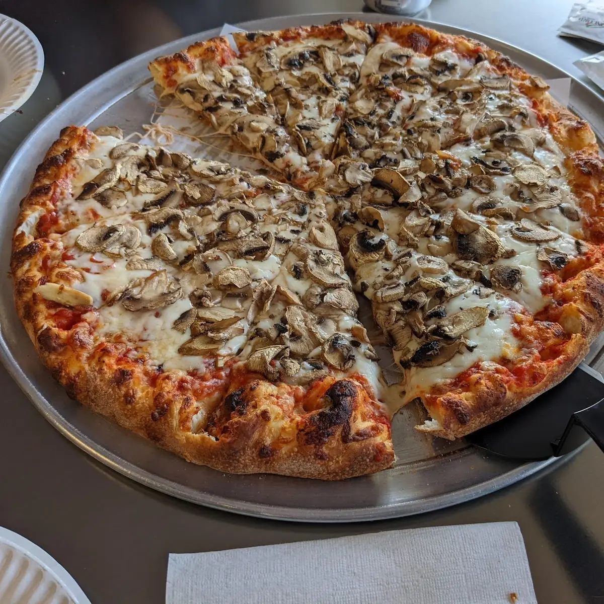 Mushroom Pizza