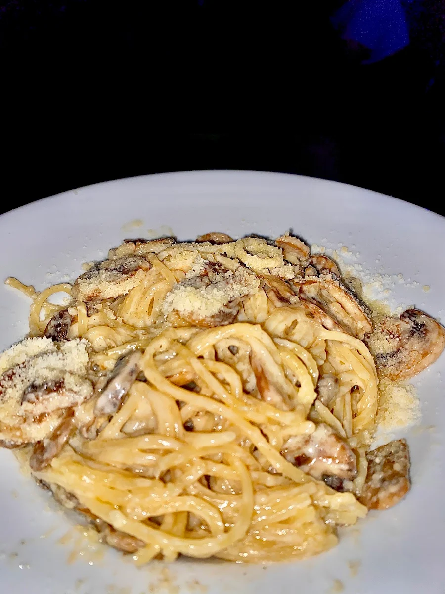Truffle Mushroom Spaghetti