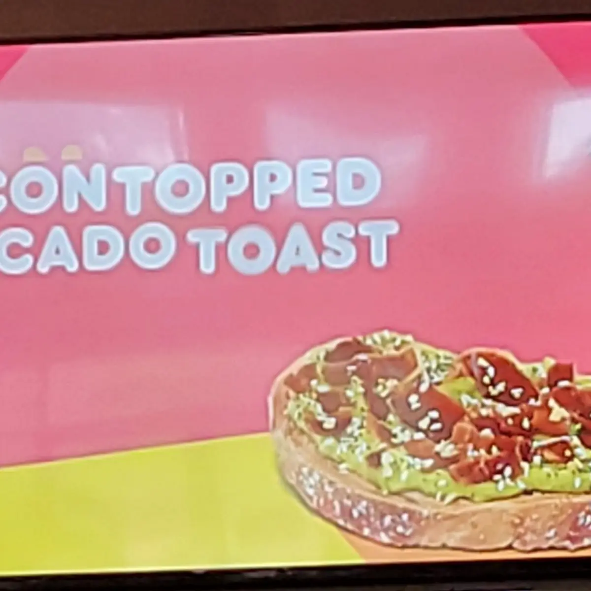 Bacon-Topped Avocado Toast