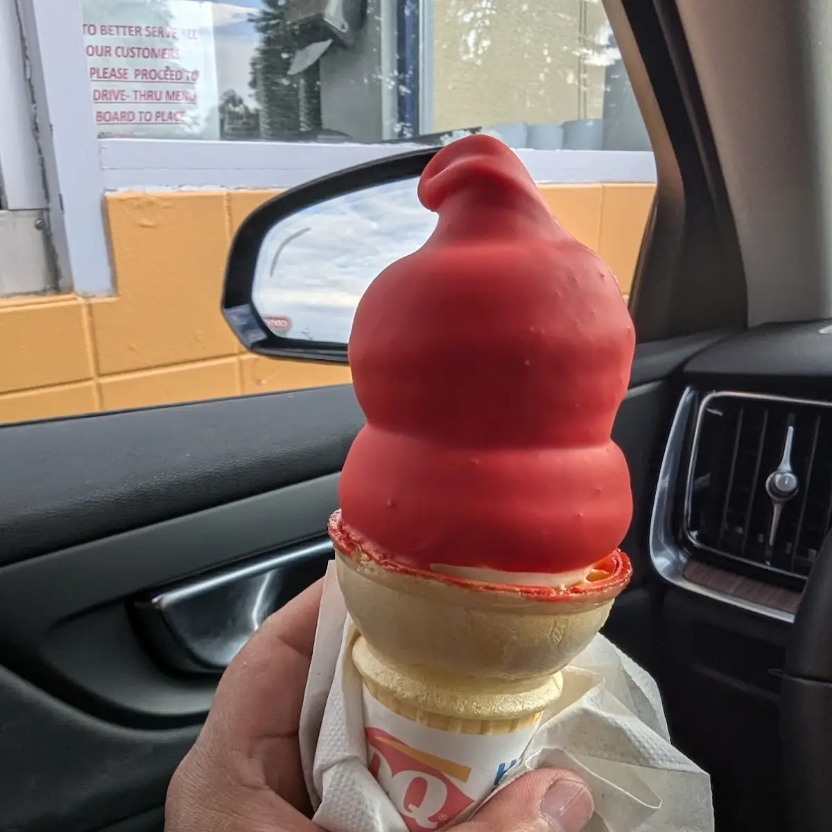 Cherry Dipped Cone