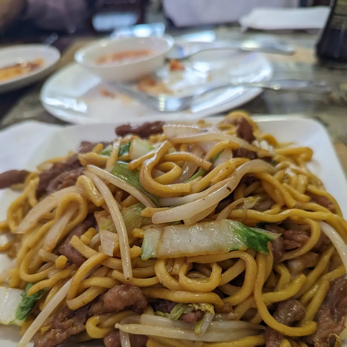 Beef Stir-Fried Noodles
