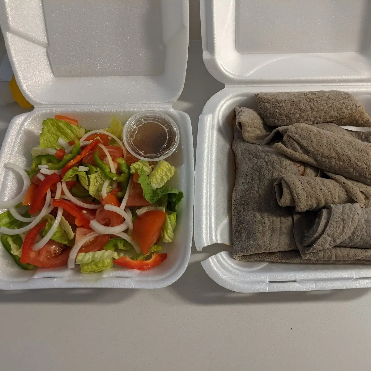 Doro Wot and Salad