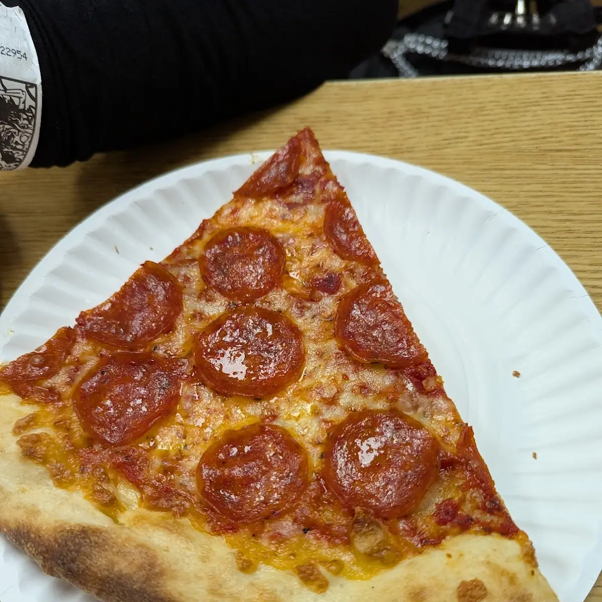 Sliced Pepperoni Pizza