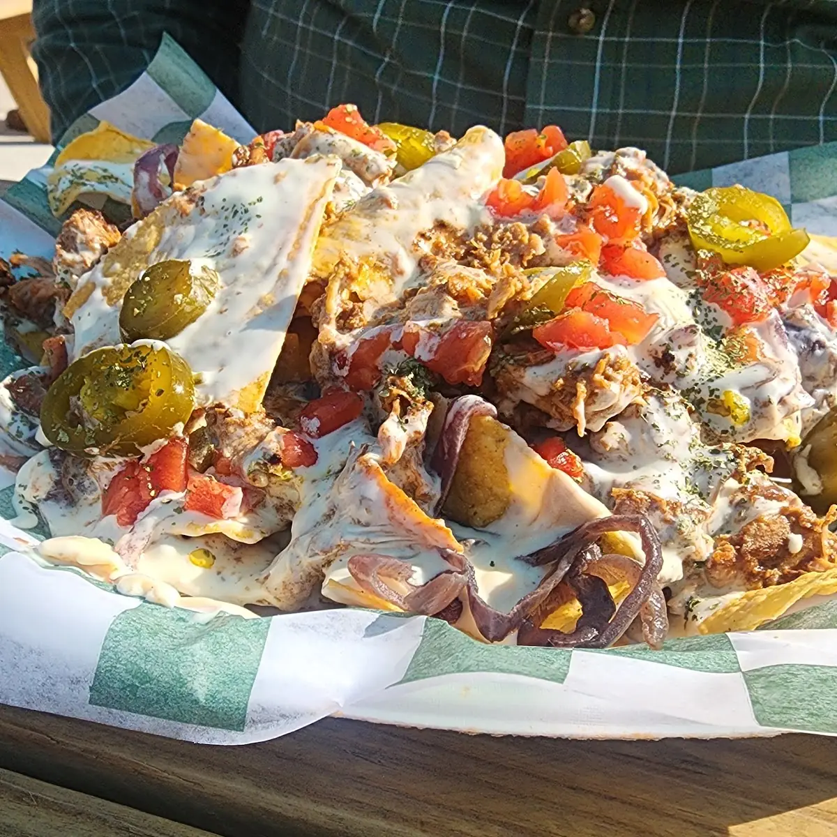 Chicken Nachos Supremos
