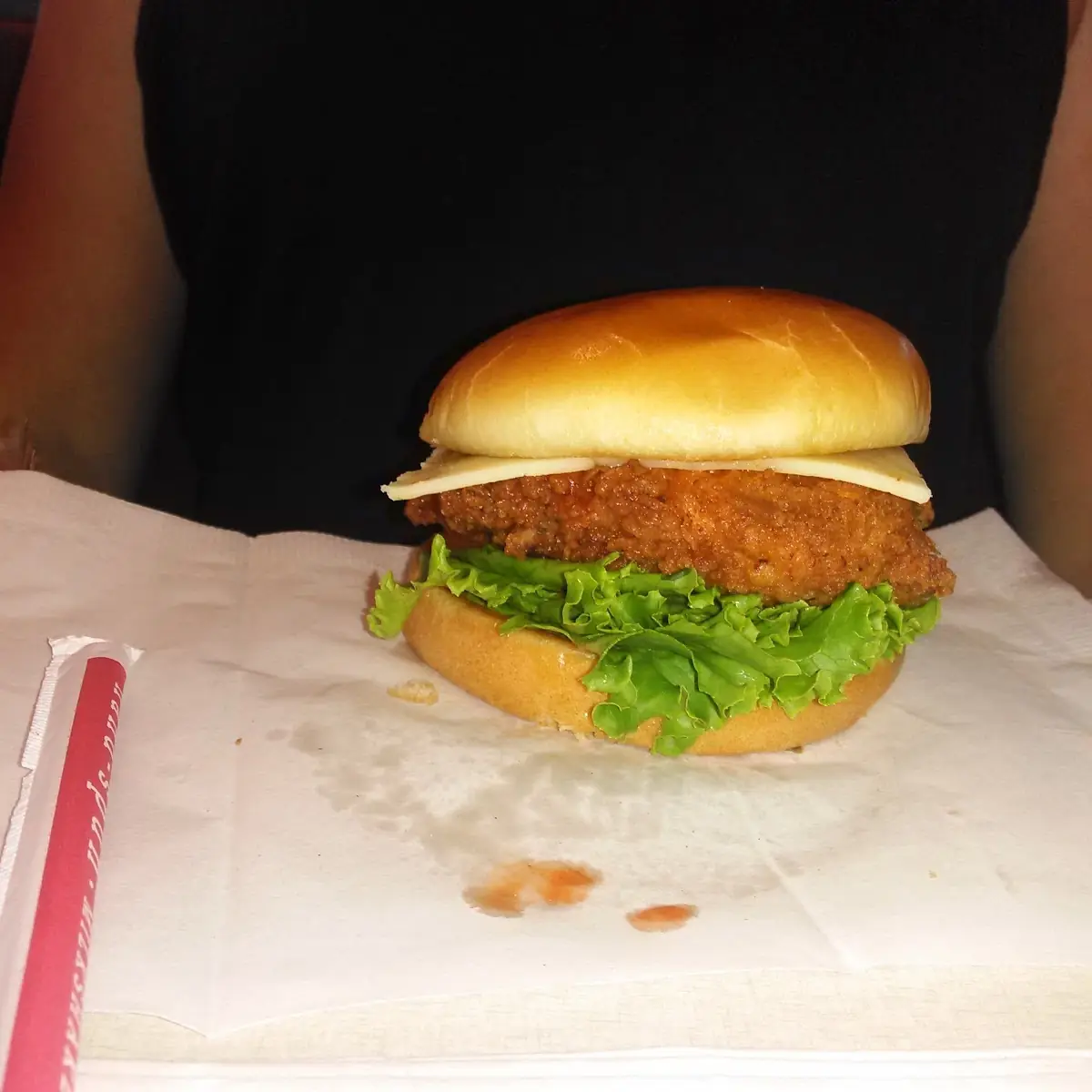 Spicy Chicken Sandwich Deluxe Meal