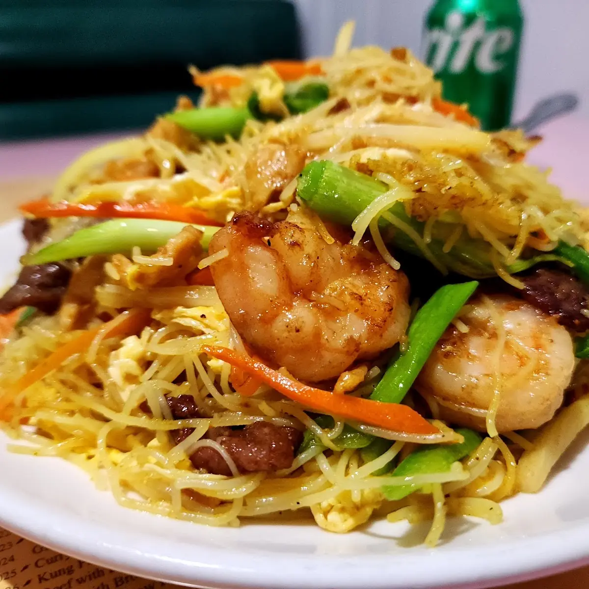 Rice Noodle Singapore Style