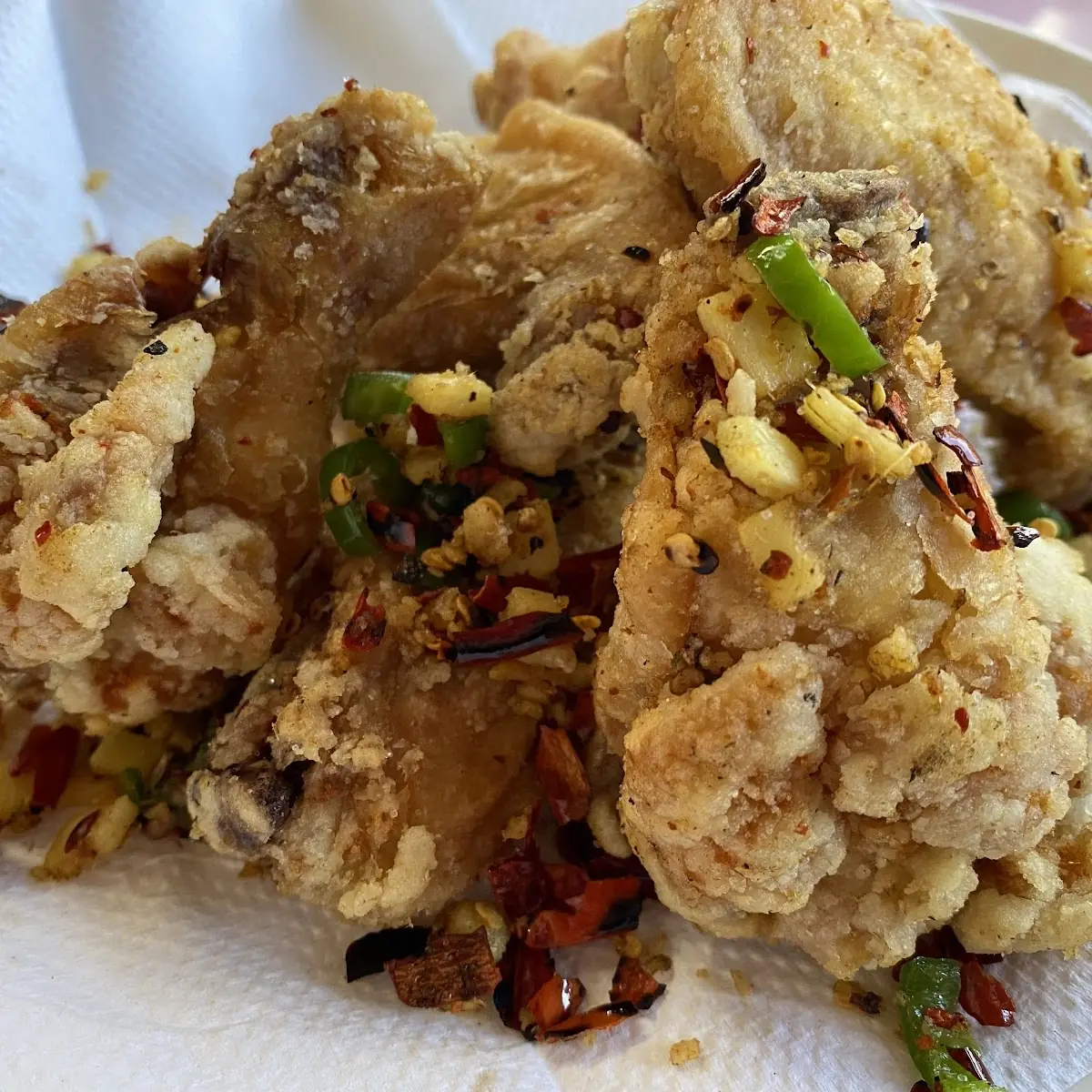 Salt and Pepper Chicken Wings