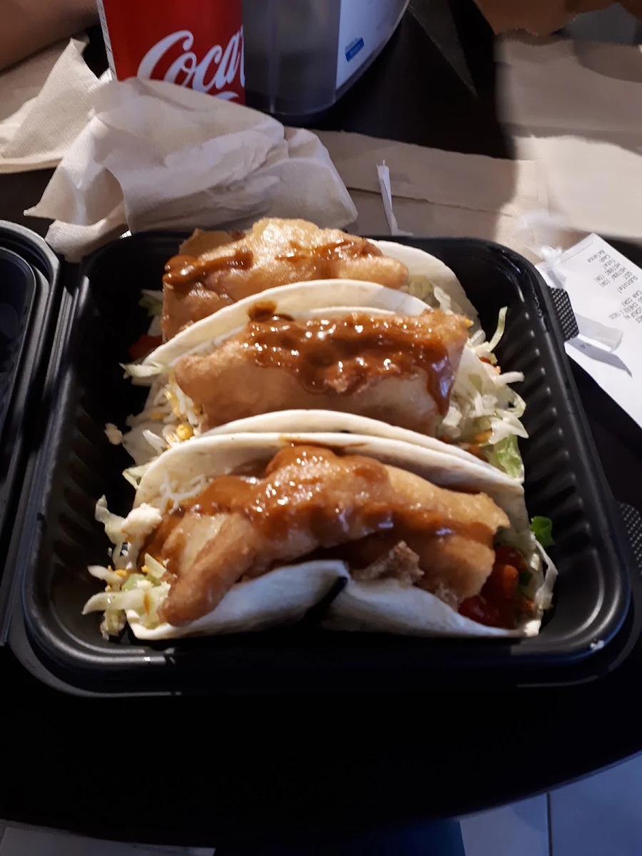 Fish Tacos, Fat Bastard Burrito