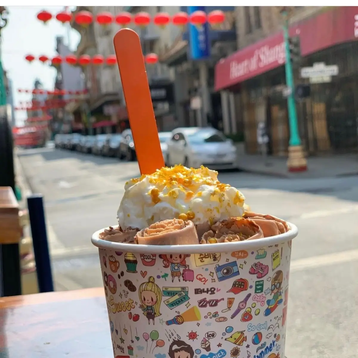 Gold Rush Ice Cream
