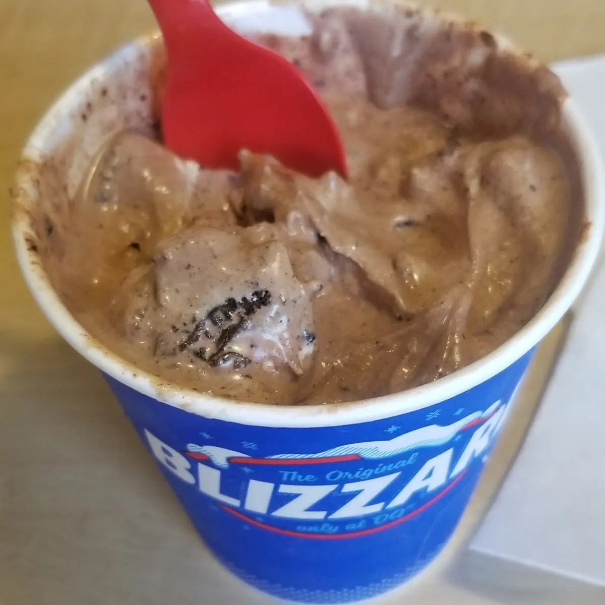 Oreo Hot Cocoa Blizzard