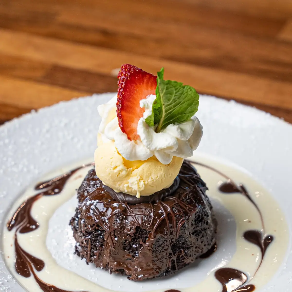 Molten Chocolate Bundt Cake