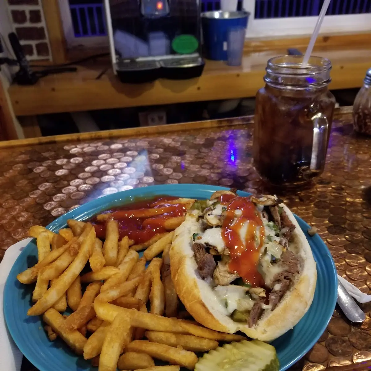 Philly Cheese Steak Sandwich