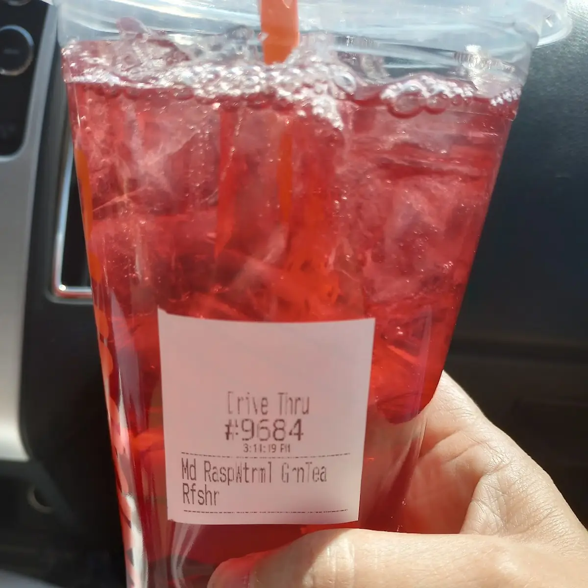 Raspberry Green Tea Refresher