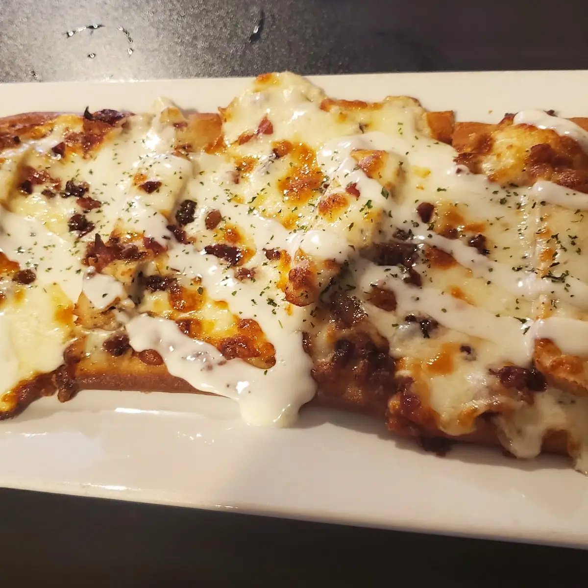 Buffalo Chicken Flatbread