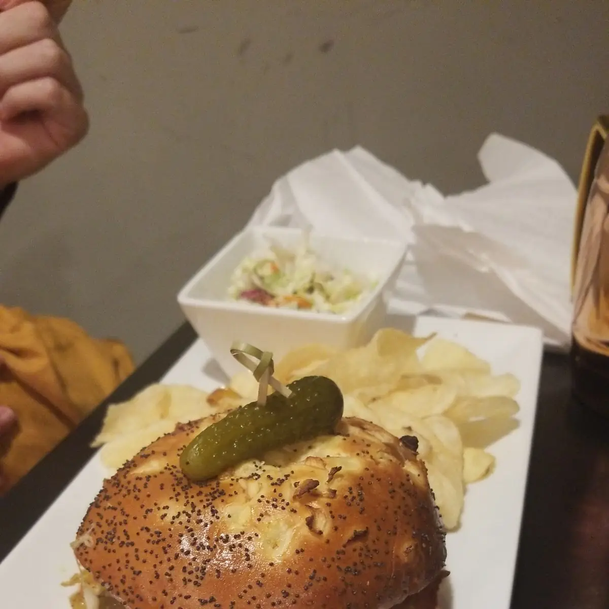 Mushroom Swiss Burger