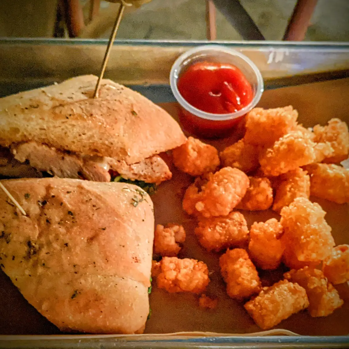 Grilled Chicken Panini