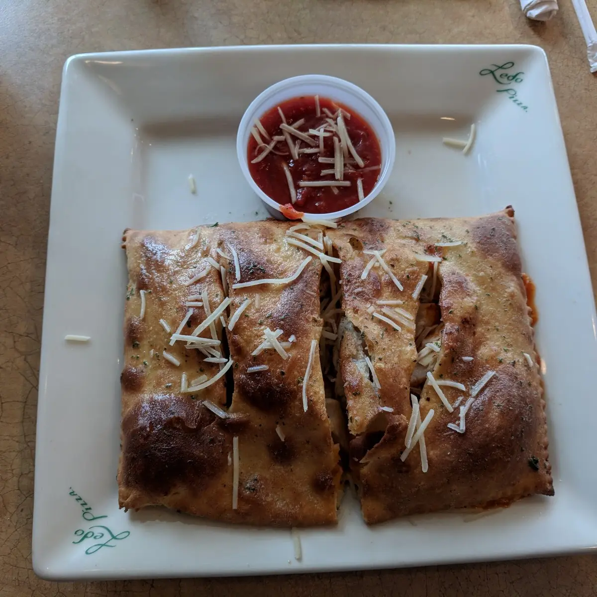 Buffalo Chicken Calzone