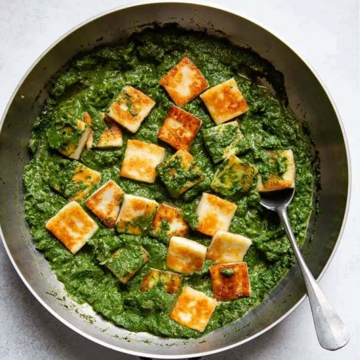 Panner Saag Paneer Spinach Delight