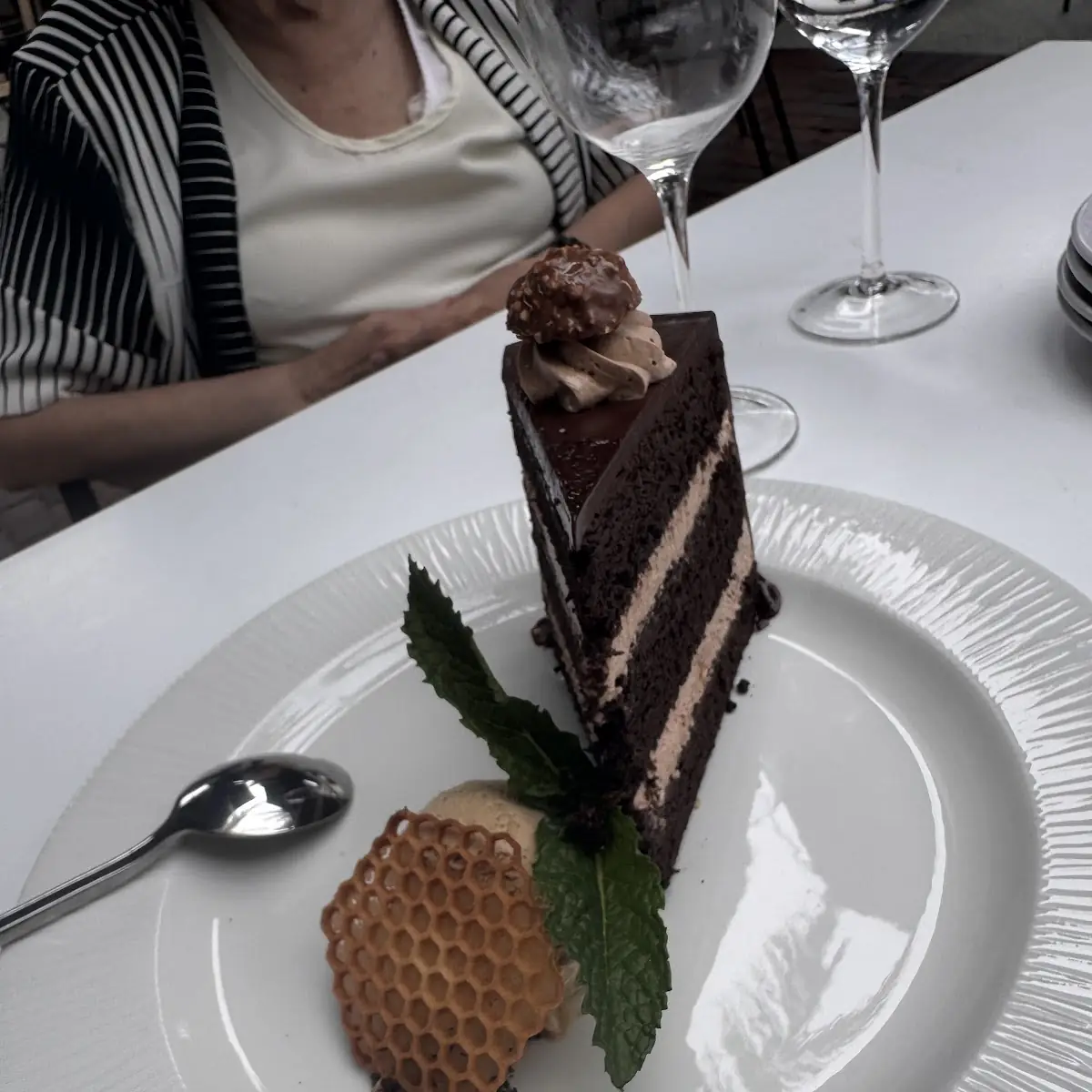 Dark Chocolate Hazelnut Cake