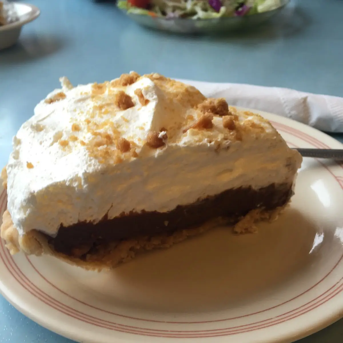 Choc Peanut Butter Pie