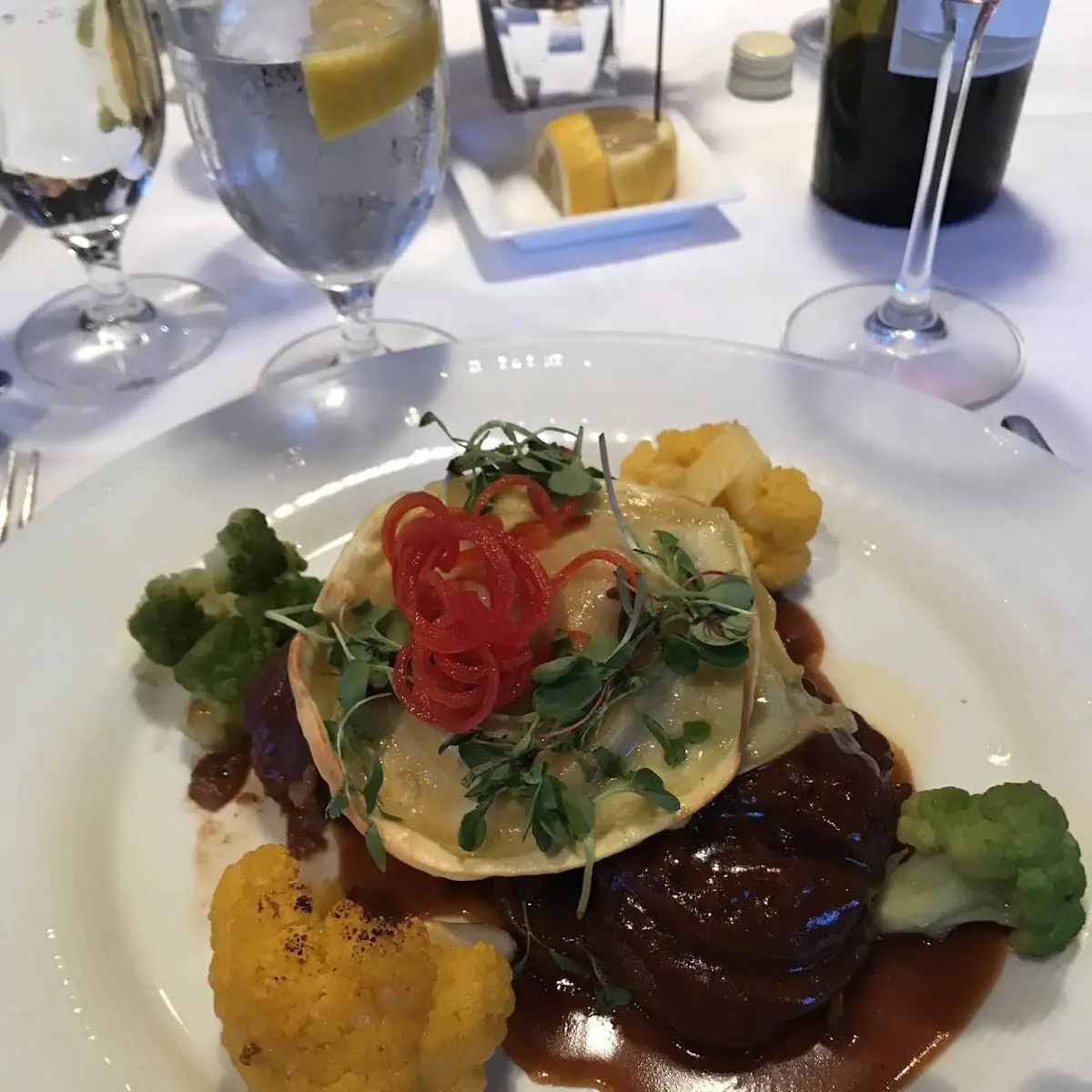 Red Wine Braised Veal Osso Bucco