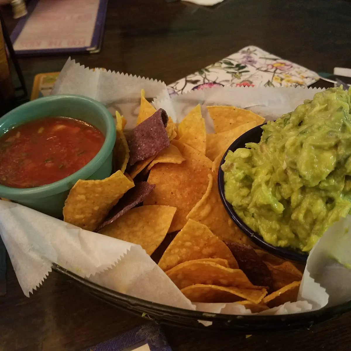 Guacamole Chips & Salsa