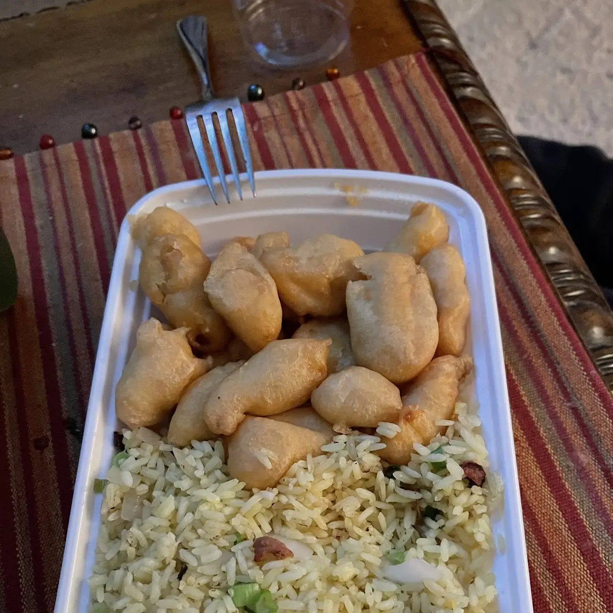 Sweet and Sour Chicken Fried Rice