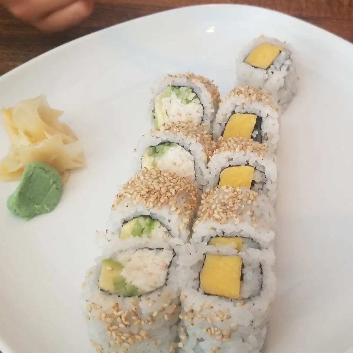 California Roll Tamago Roll