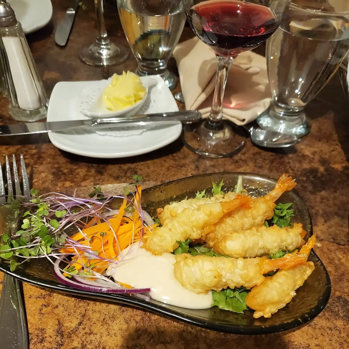 Crevettes Tempura