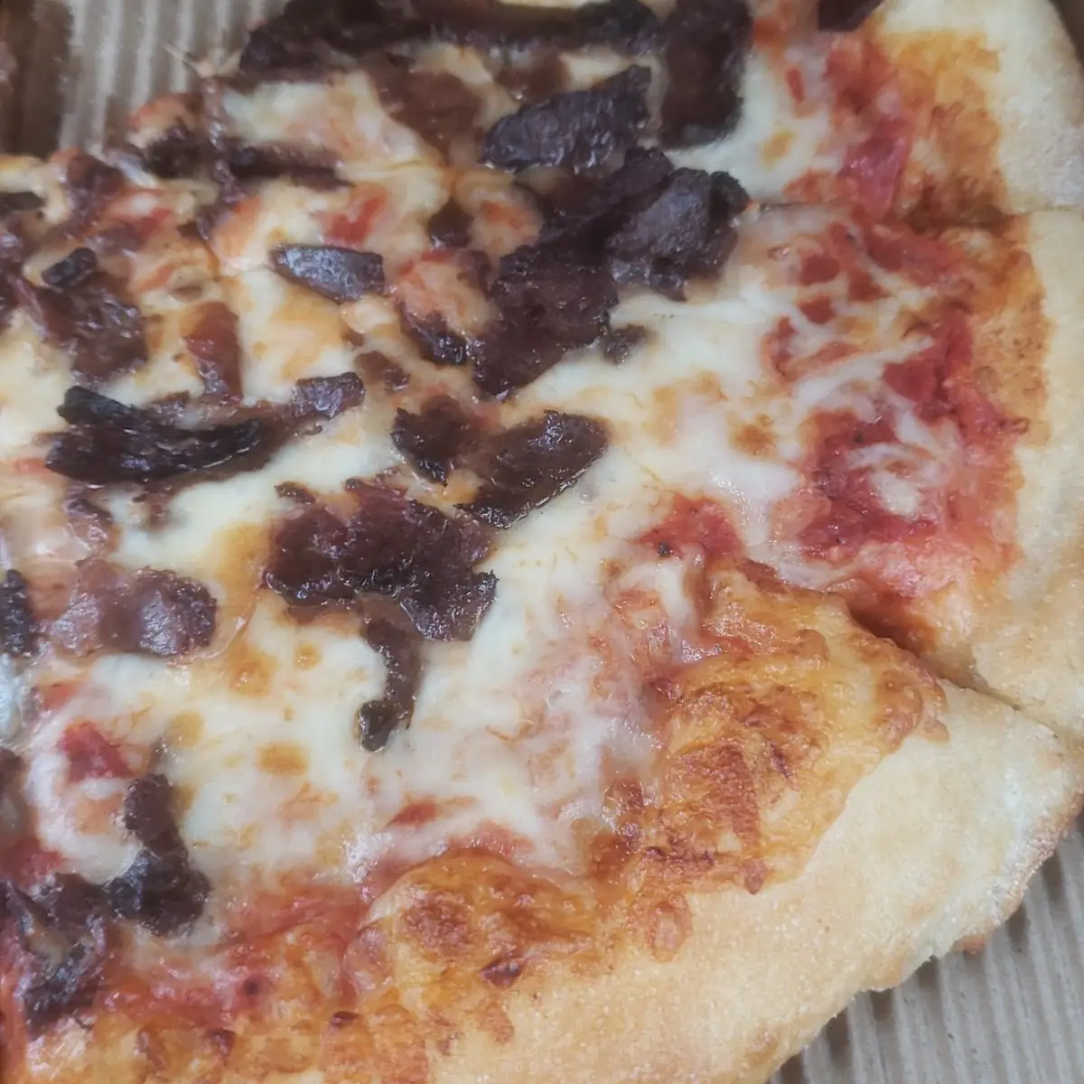 Steak and Cheese Pizza